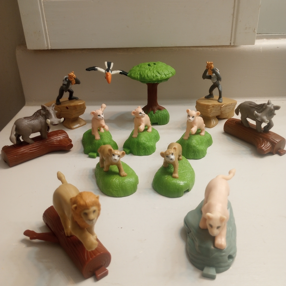 McDonald's The Lion King Bundle Of Character Toys 2019 Movie Release - Picture 3 of 8